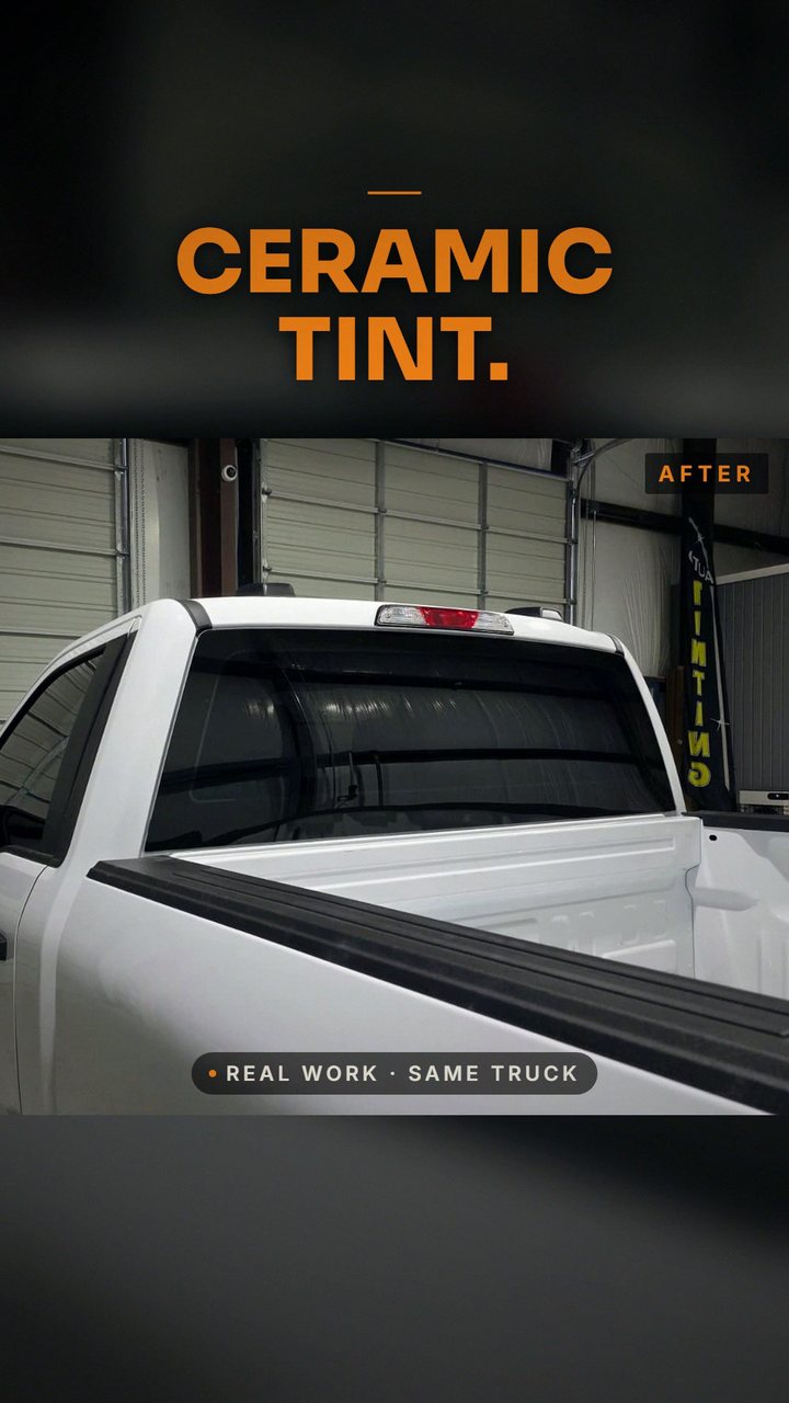 Scorpion Tint & Accessories · Watch the Back Glass.