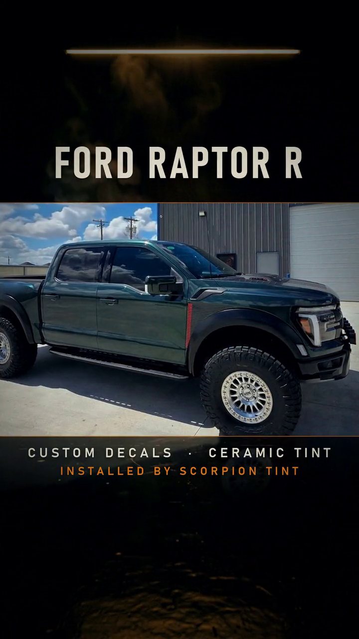 Scorpion Tint & Accessories · Same Truck. Different Attitude.